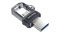 Флеш-накопитель SanDisk Ultra Dual Drive m3.0 USB-A/Micro B 32GB, R 130 МБ/с