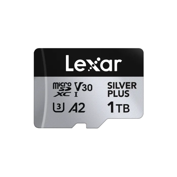 Карта памяти Lexar Professional SILVER PLUS microSDXC 1TB UHS-I U3 V30 C10 A2, R/W 205/150 МБ/с