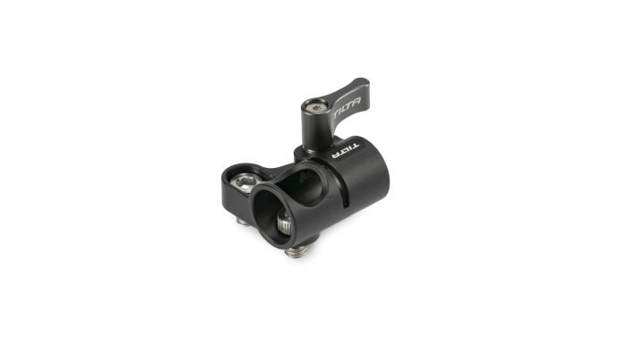 Крепление Tilta 15mm Rod Holder to Dual 1/4"-20 Screws, черное (TA-15RH-D1420-B)