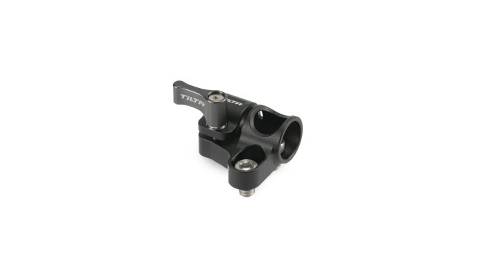 Крепление Tilta 15mm Rod Holder to Dual 1/4"-20 Screws, черное (TA-15RH-D1420-B)