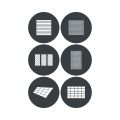 Набор масок гобо Godox Knowled GP-GS4 для GP Набор масок гобо Godox Knowled GP-GS4 для GP