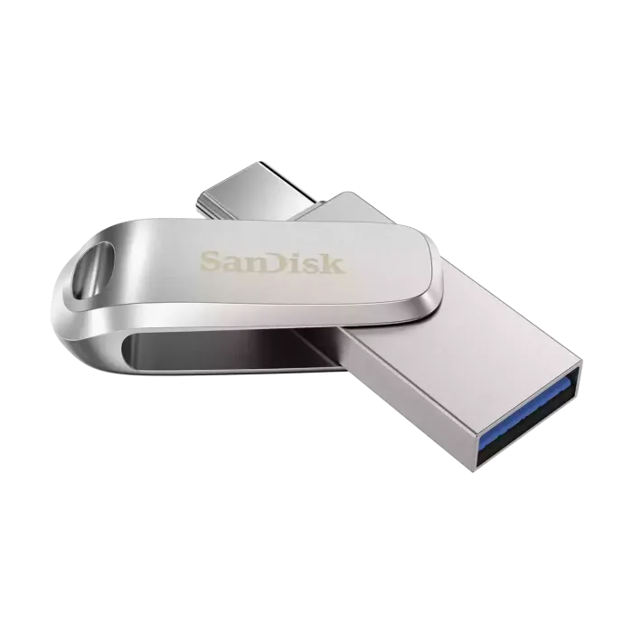 Флеш-накопитель SanDisk Ultra Dual Drive Luxe USB 3.2 Gen1 Type-C/USB-A 256GB