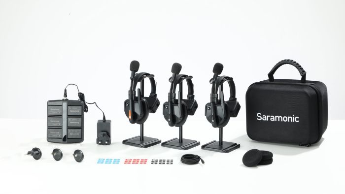 Интерком система Saramonic WiTalk9 WT3S 3 гарнитуры в комплекте